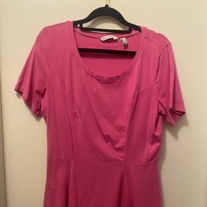ISAAC MIZRAHI PEPLUM TOP